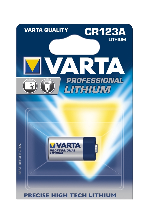 Battery Varta CR123A Professional (4008496537280)
