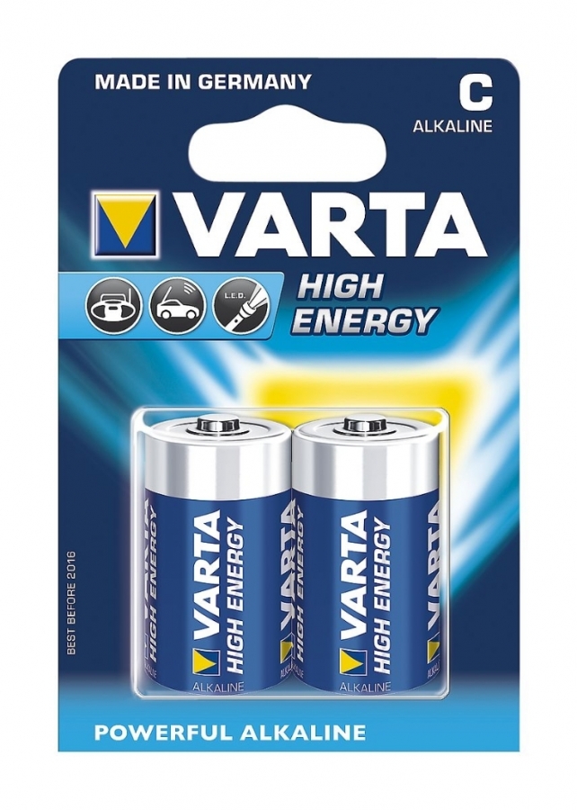 Baterija Varta C High Energy 2 Pack (4008496559312)