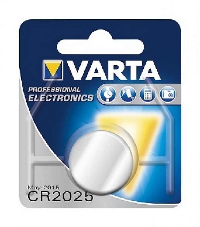 Battery Varta CR2025 Professional (4008496276875)