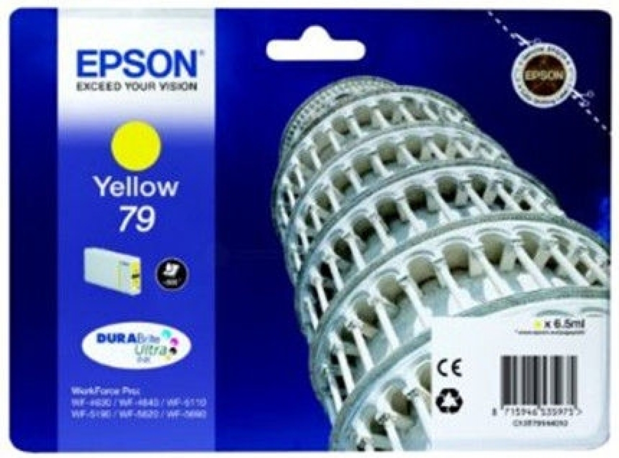 Tintes kārtidžs Epson 7914 Yellow (C13T79144010)