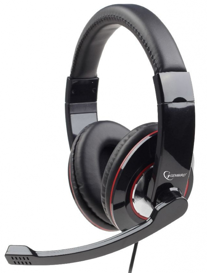 Gembird MHS-U-001 USB Glossy black (MHS-U-001)