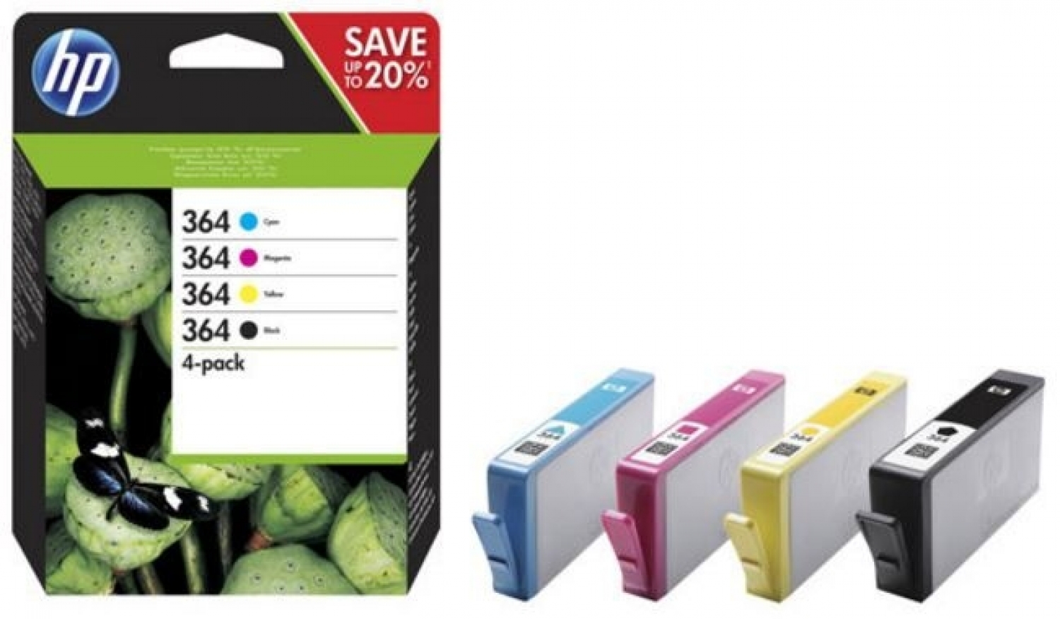 Tintes kārtidžs HP 364 CMYK (N9J73AE)