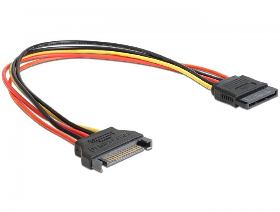 Cable Gembird SATA Male - SATA Female 0.3m (CC-SATAMF-01)