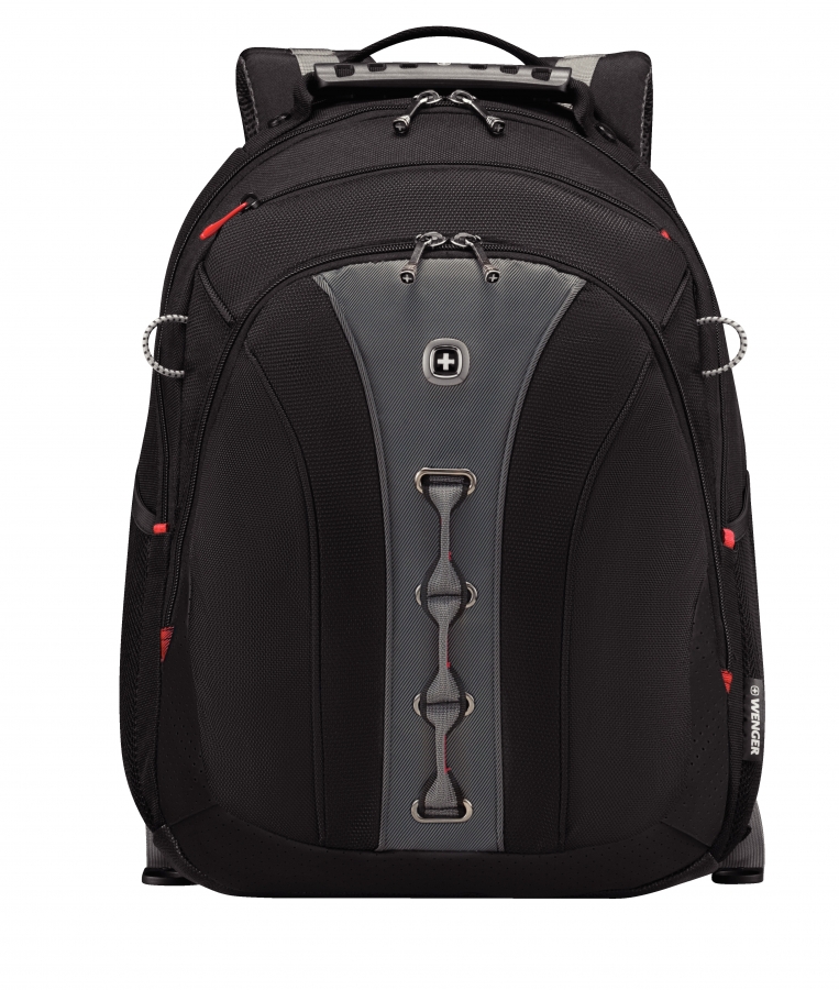 Soma portatīvajam datoram Wenger Legacy 16" Backpack Black/Gray (600631)