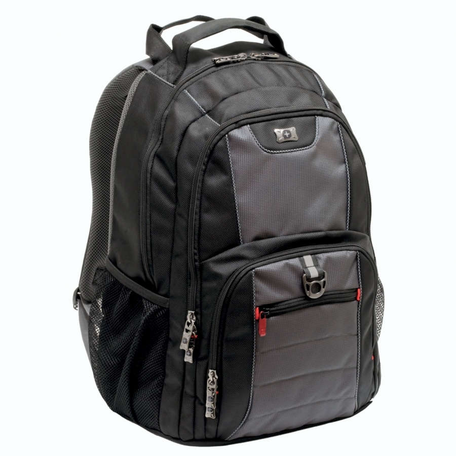 Soma portatīvajam datoram Wenger Pillar 16" Backpack Black/Gray (600633)