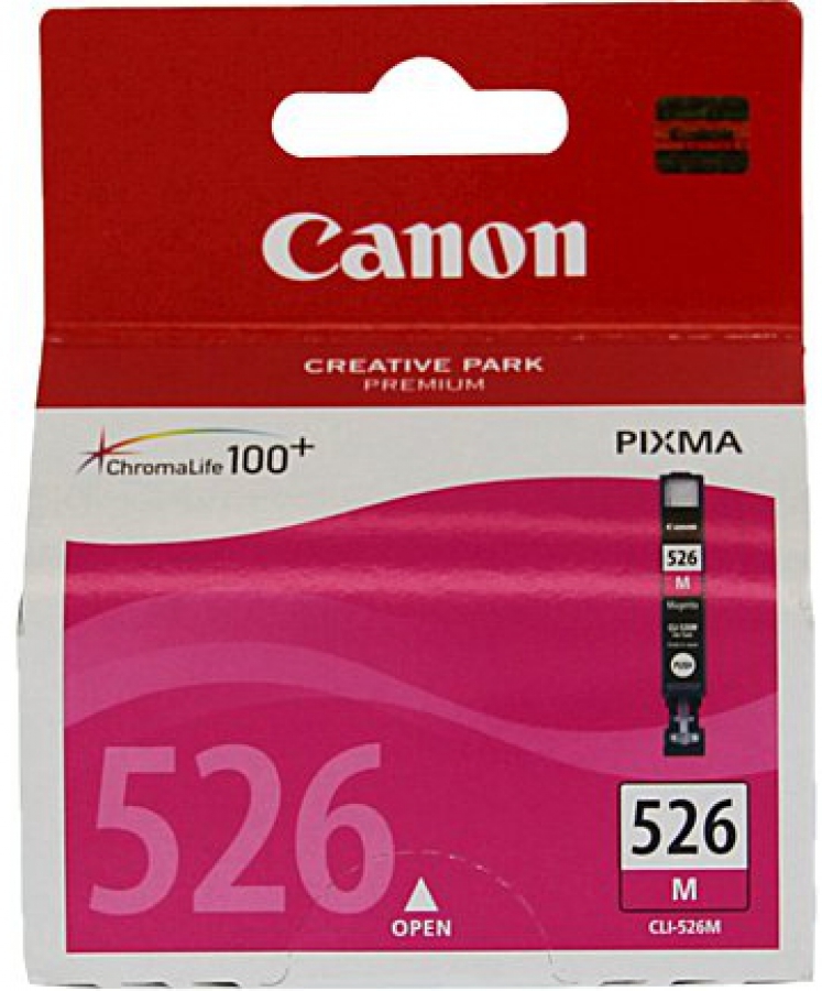 Tintes kārtridžs Canon CLI-526M Magenta (4542B001)