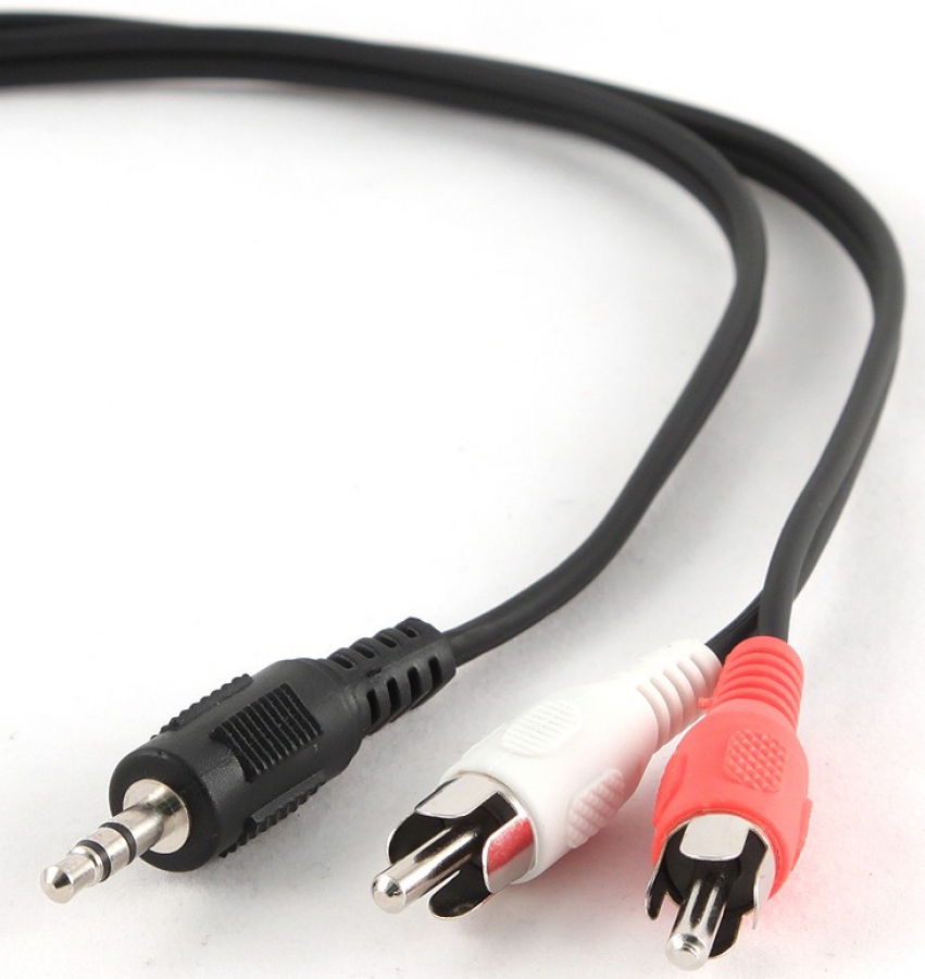 Kabelis Gembird 3.5mm Jack - 2x RCA 0.2m (CCA-458/0.2)