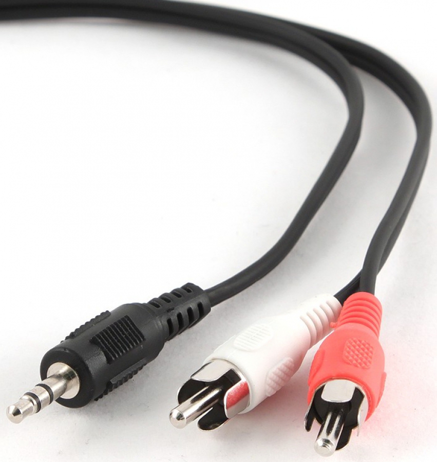 Kabelis Gembird 3.5mm Jack -2x RCA 5m (CCA-458-5M)