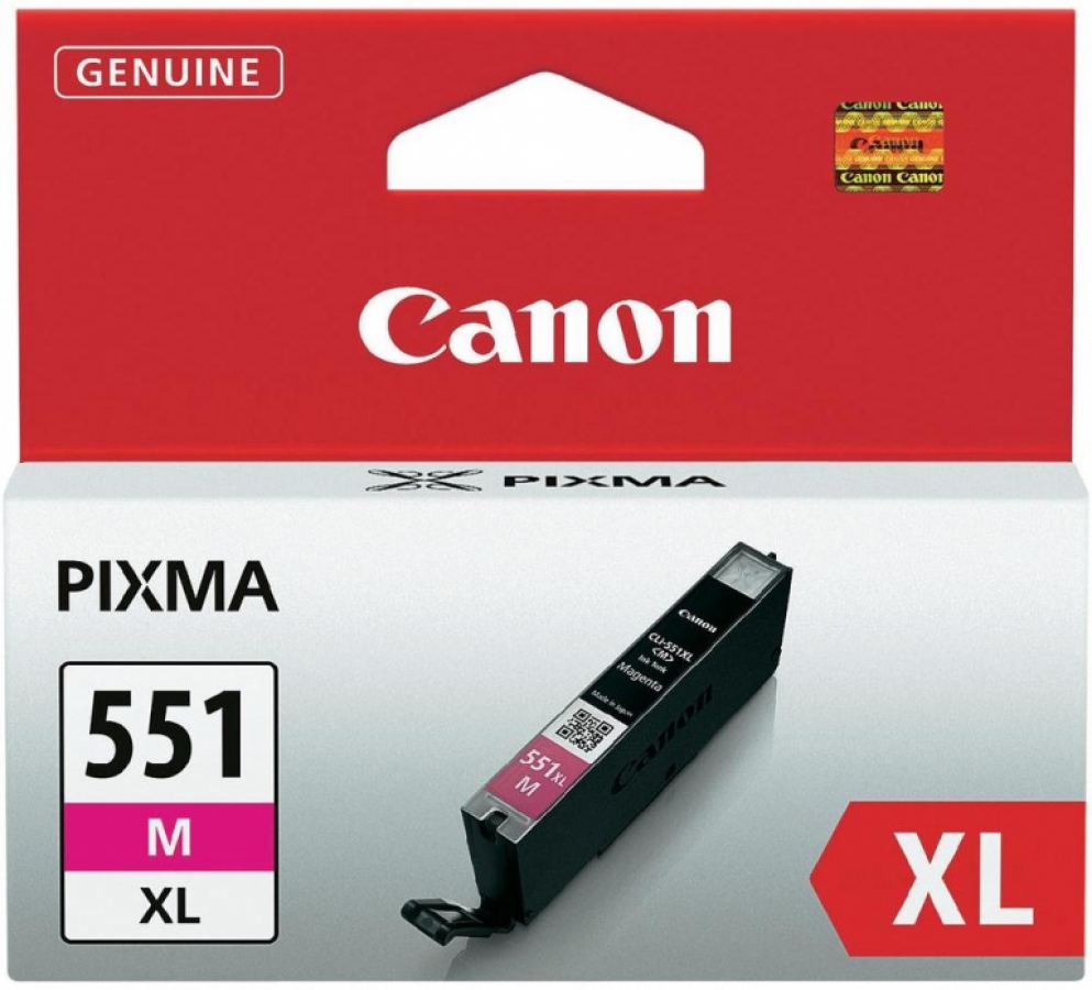 Ink cartridge Canon CLI-551XLM Magenta (6445B001)