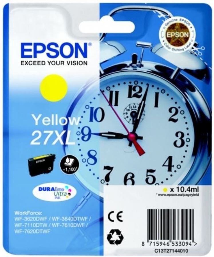 Ink cartridge Epson C13T27144012 Yellow (C13T27144012)