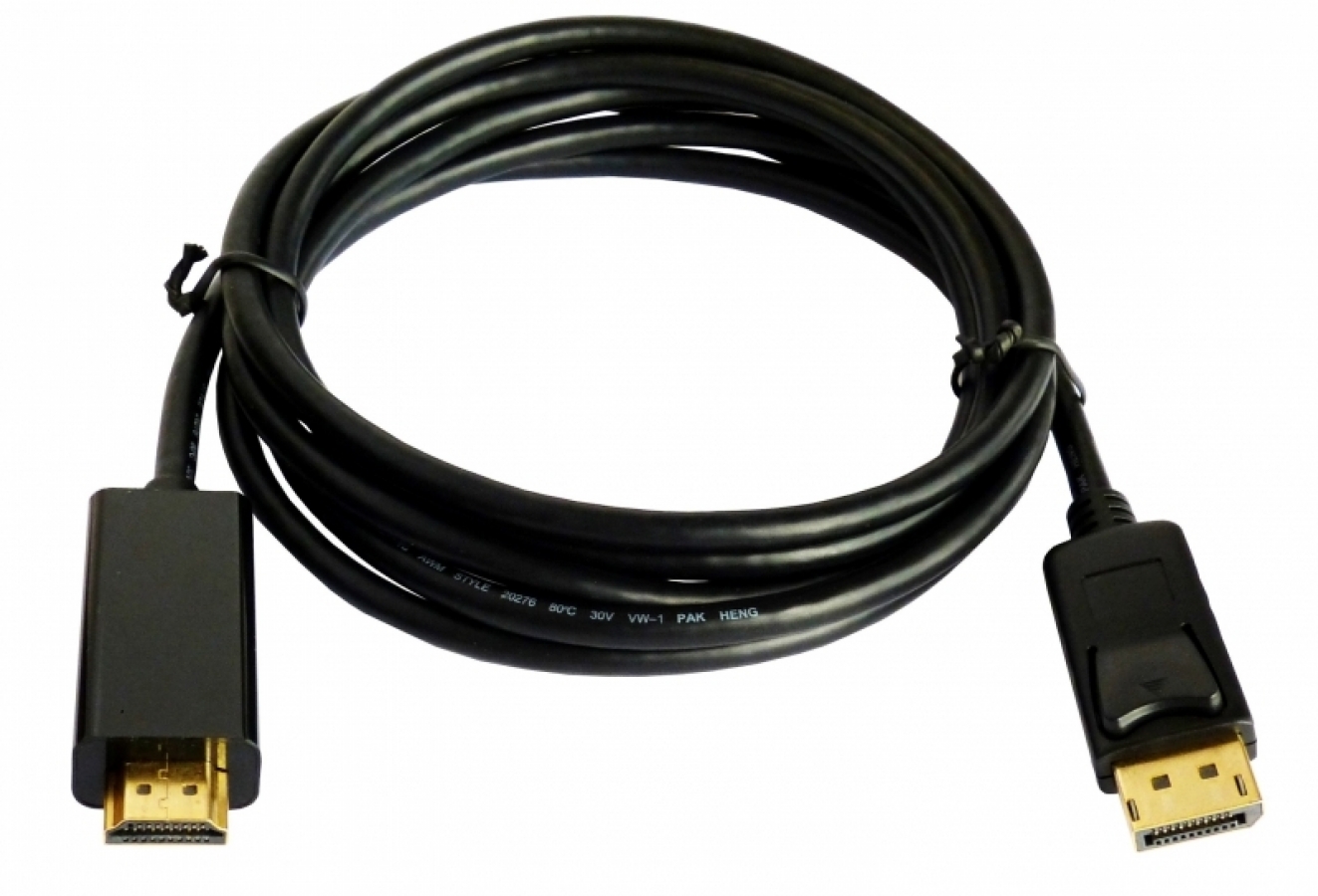 Brackton DisplayPort Male - HDMI Male 1.5m Black 4K (DPH-SKB-0150.B)