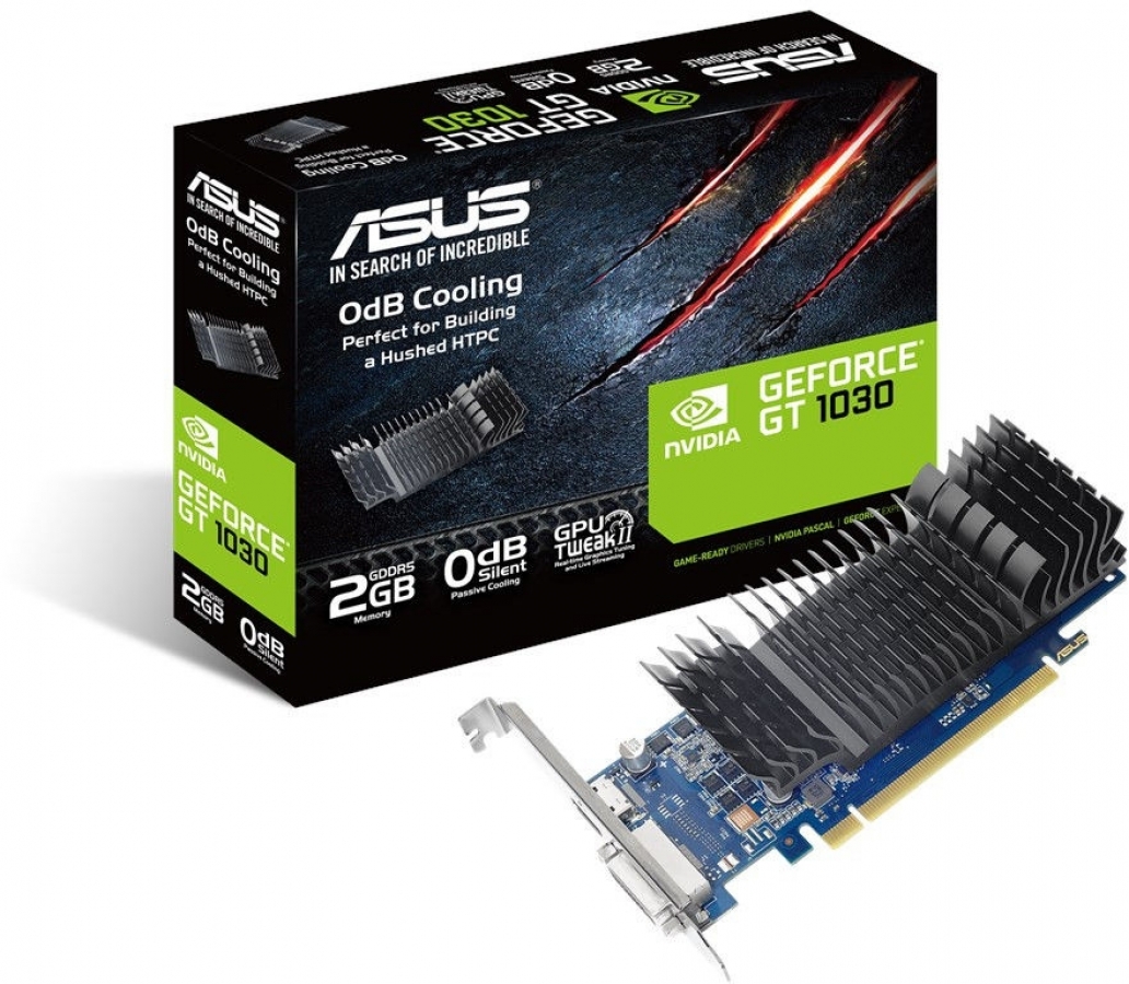 Videokarte ASUS GeForce GT1030 SL GT1030-SL-2G-BRK (GT1030-SL-2G-BRK)
