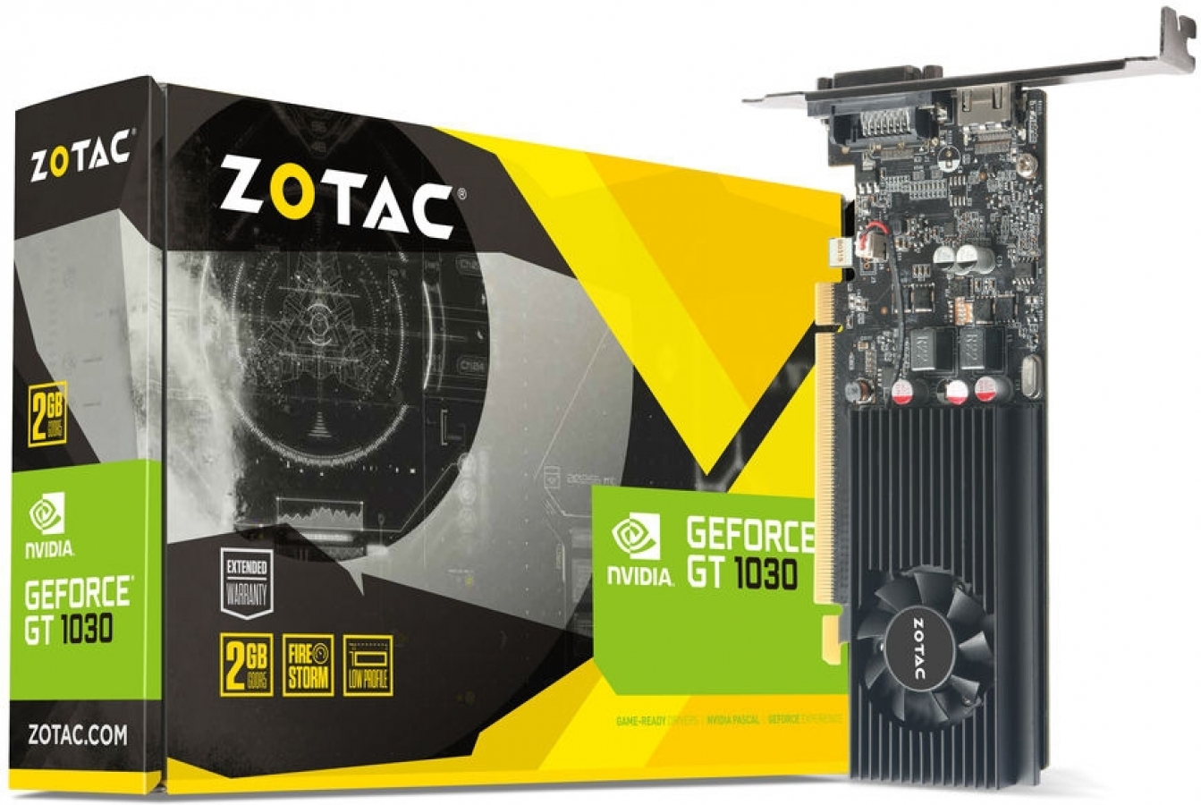 ZOTAC GeForce GT 1030 LP 2GB GDDR5 ZT-P10300A-10L (ZT-P10300A-10L)