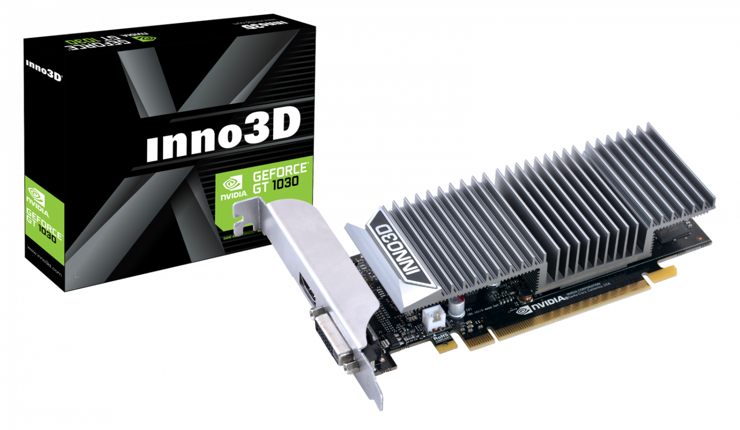 Videokarte Inno3D GeForce GT 1030 0DB N1030-1SDV-E5BL (N1030-1SDV-E5BL)