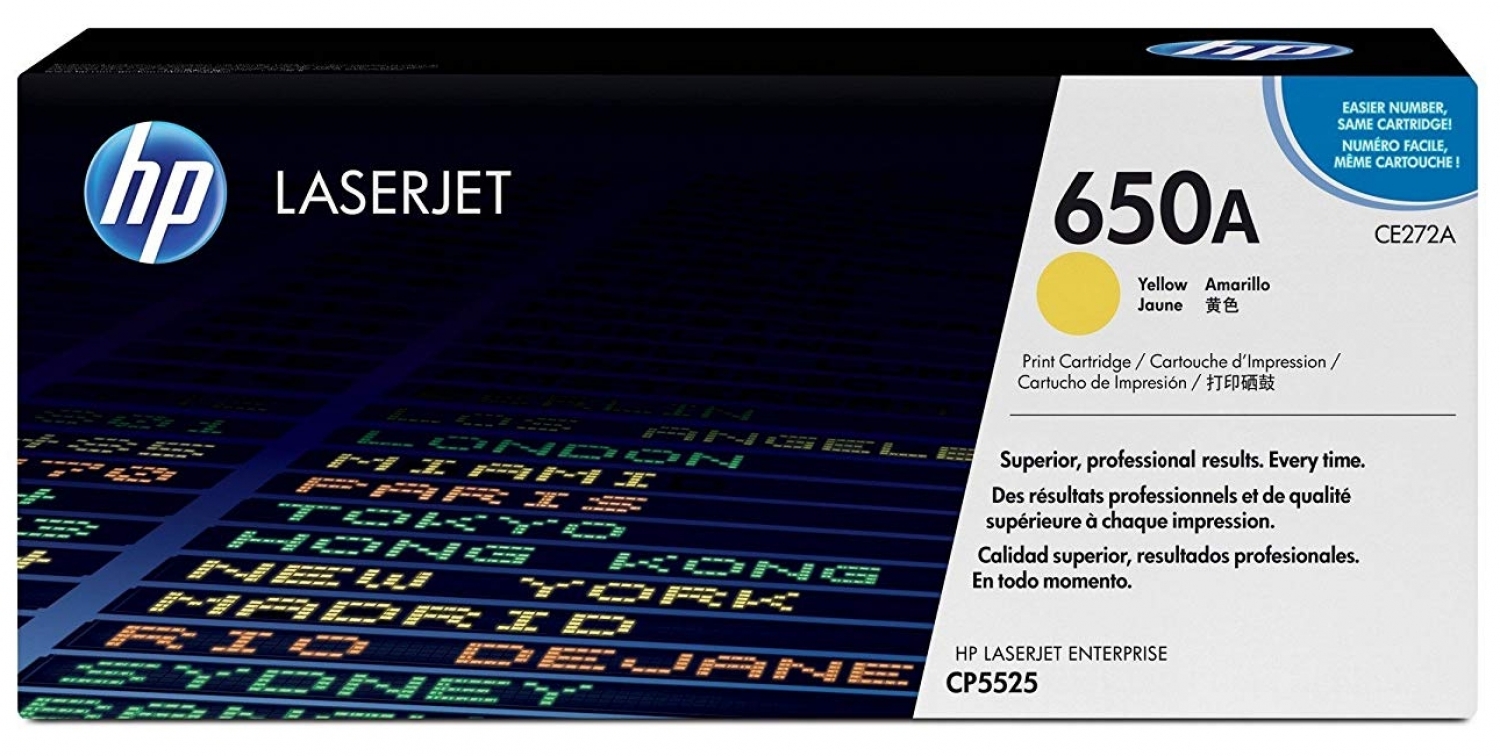 HP CE272A 650A Yellow (CE272A)