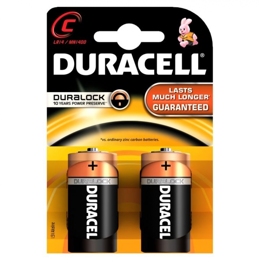 Duracell C2 Basic Alkaline 2 pack (5000394076761)