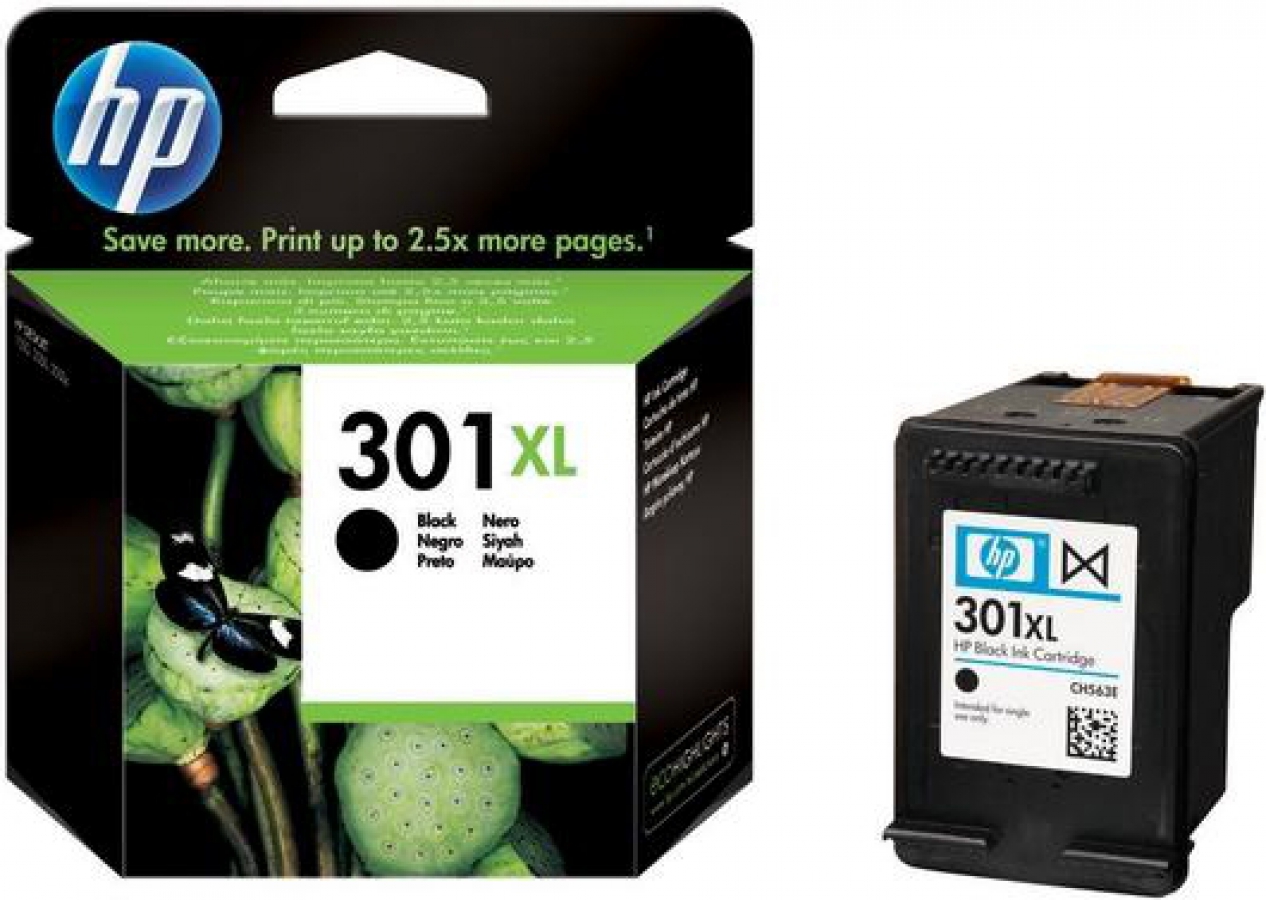 Tintes kārtridžs HP 301XL Black (CH563EE)