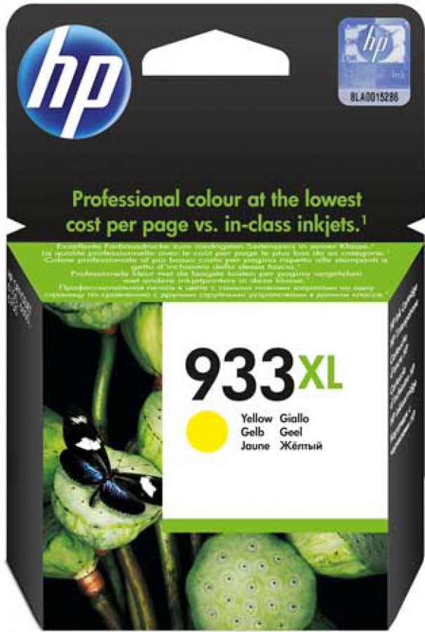 Tintes kārtridžs HP 933XL Yellow (CN056AE)