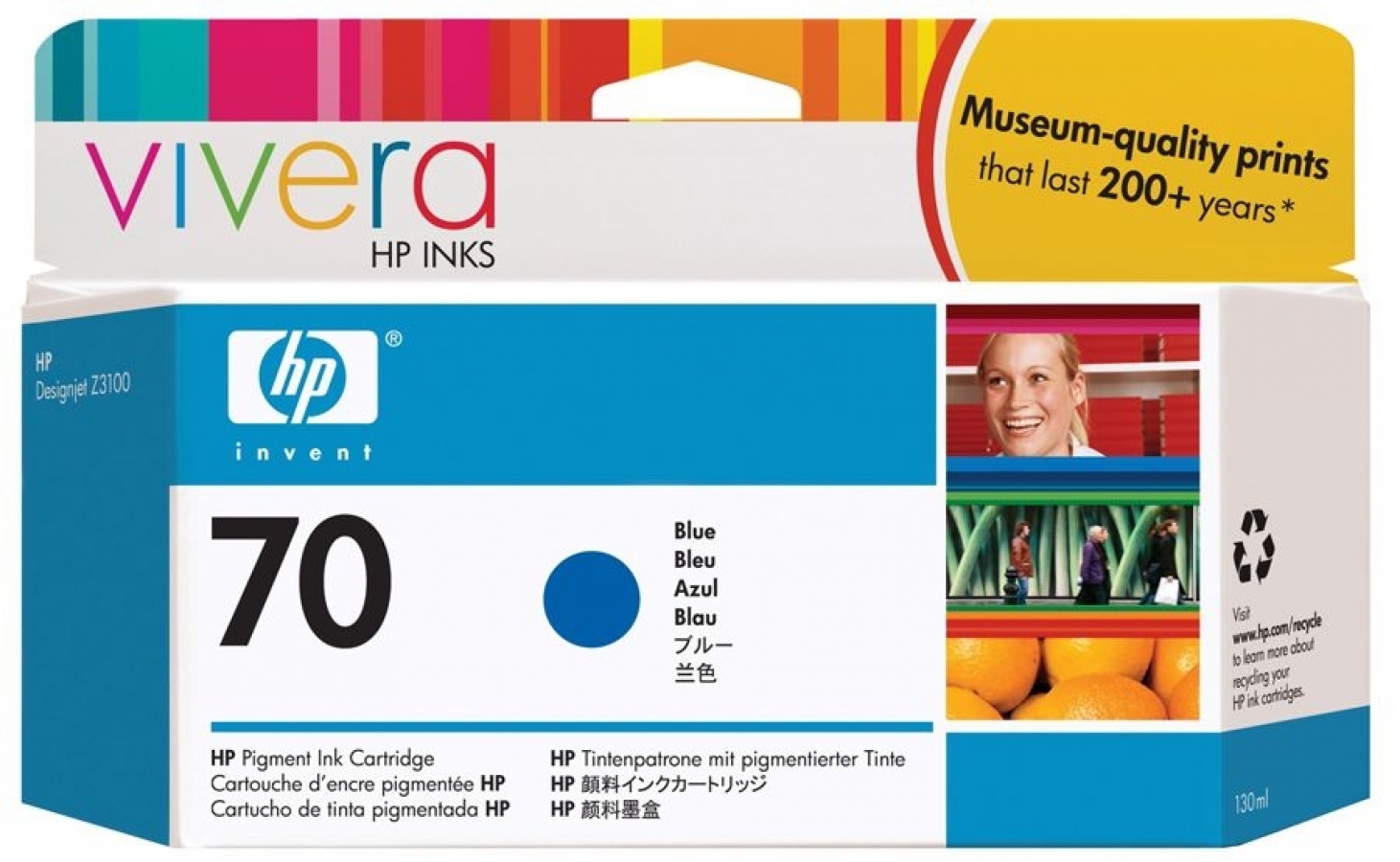 HP NO 70 Blue (C9458A)