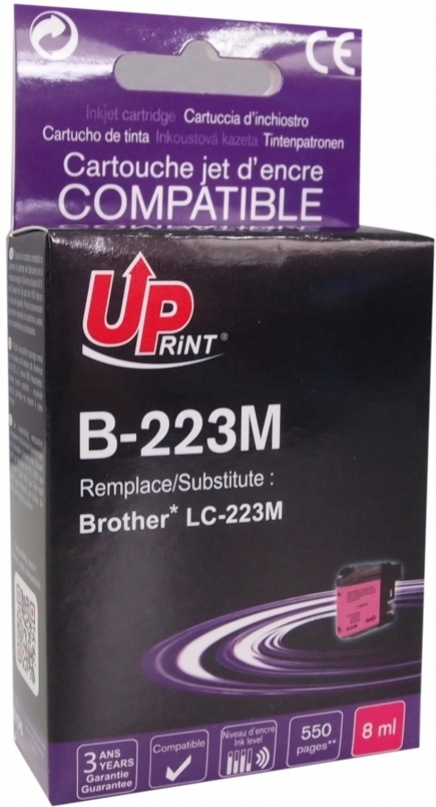 Tintes kārtridžs UPrint Brother B-223M Magenta (B-223M-UP)