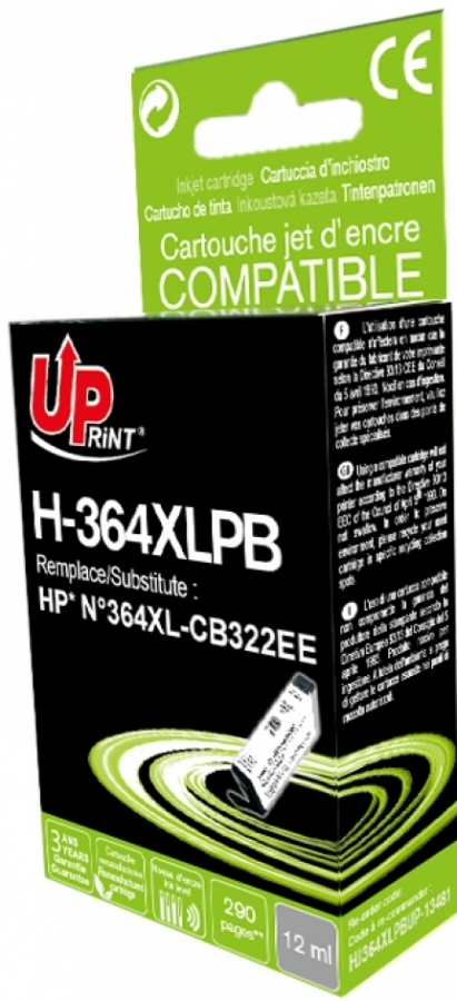 Ink cartridge UPrint HP 364XLPBK Photo Grey (H-364XL-PB-UP)