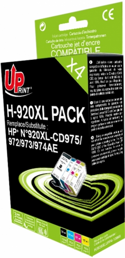Tintes kārtridžs UPrint HP 920XL Multipaka (H-920XL-PACK-UP)