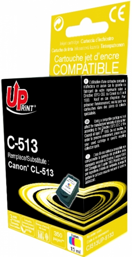 Ink cartridge UPrint Canon CL-513 Colour (C-513CL-UP)
