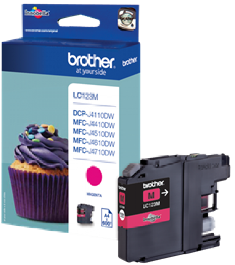Ink cartridge Brother LC123M Magenta (LC123M)