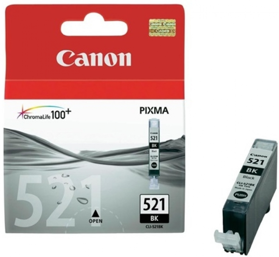 Ink cartridge Canon CLI-521 Black (2933B001)