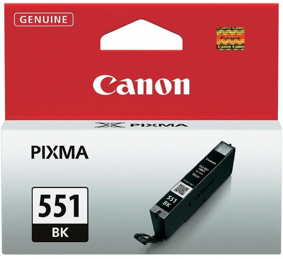 Tintes kārtridžs Canon CLI-551 Black (6508B001)