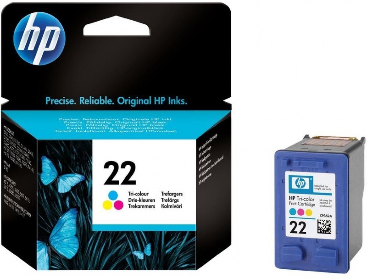 Tintes kārtridžs HP 22 Colour (C9352AE)