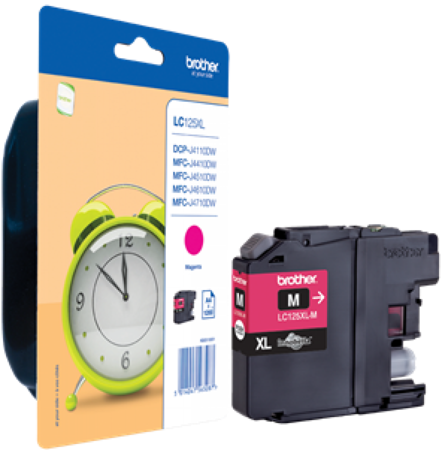 Ink cartridge Brother LC125XLM Magenta (LC125XL-M)