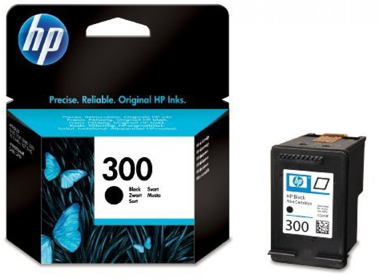 Tintes kārtridžs HP 300 Black (CC640EE)