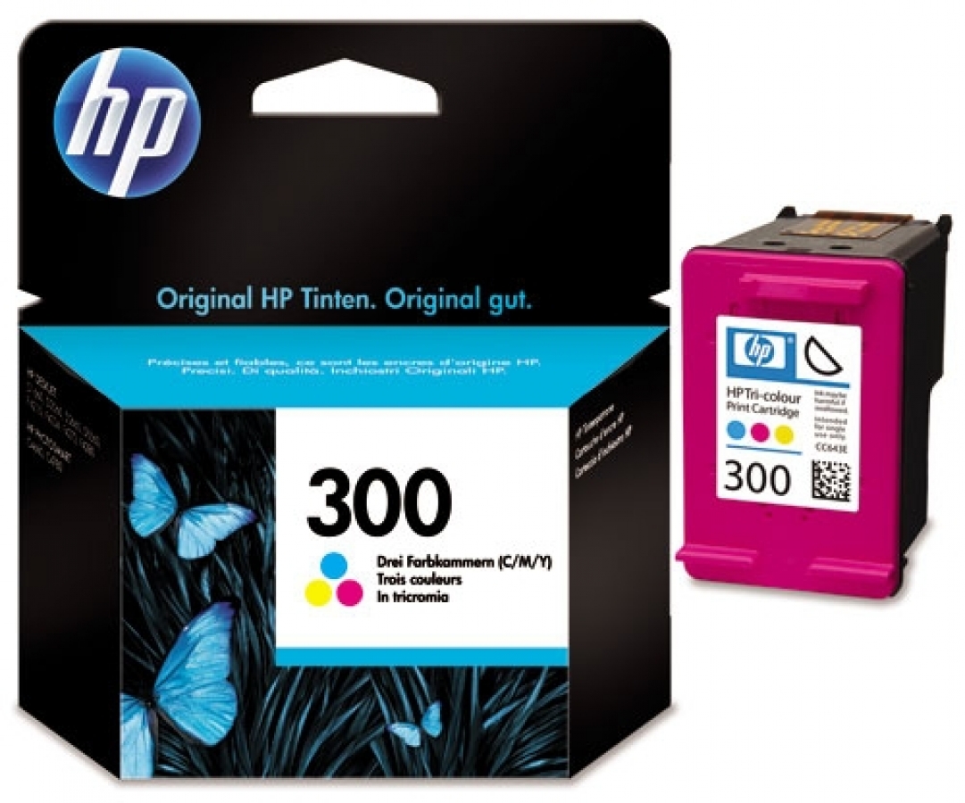 Tintes kārtridžs HP 300 Color (CC643EE)