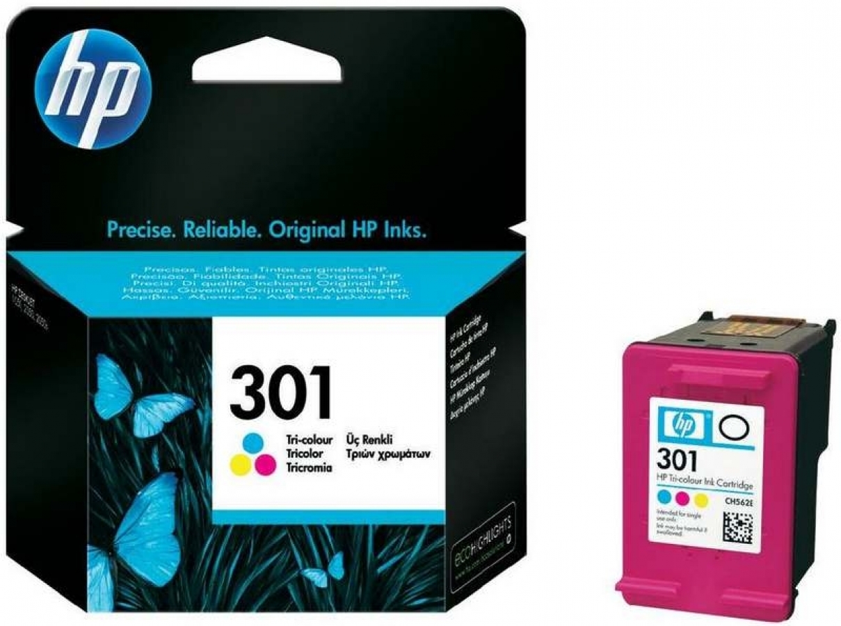 Tintes kārtridžs HP 301 Color (CH562EE)