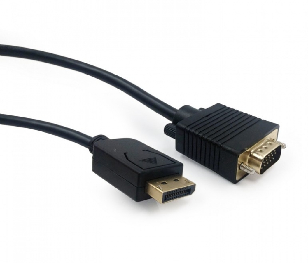 Gembird DisplayPort Male - VGA Male 1.8m Black (CCP-DPM-VGAM-6)