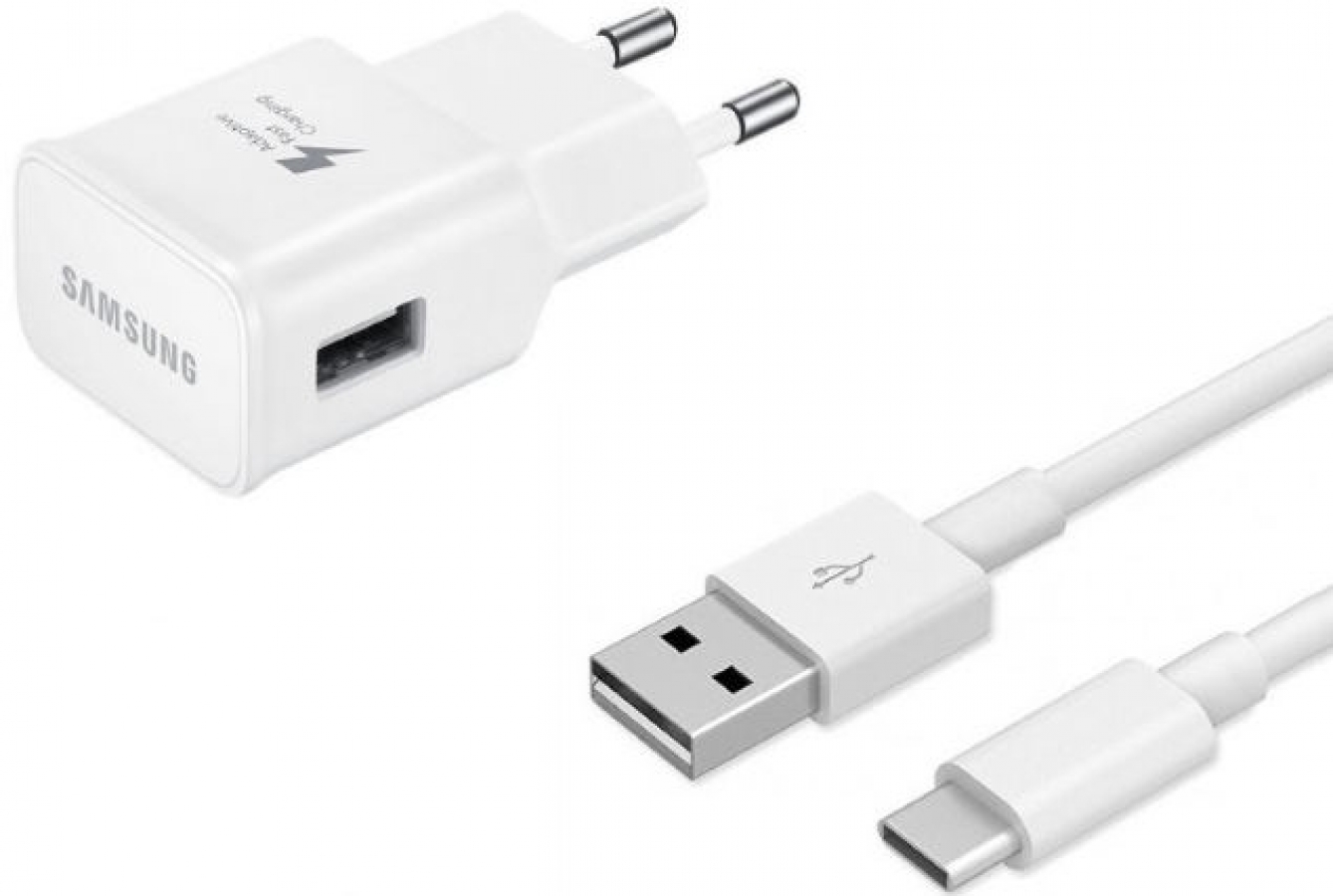 Samsung Adaptive Fast Charger + USB Type-C (EP-TA20EWECGWW)