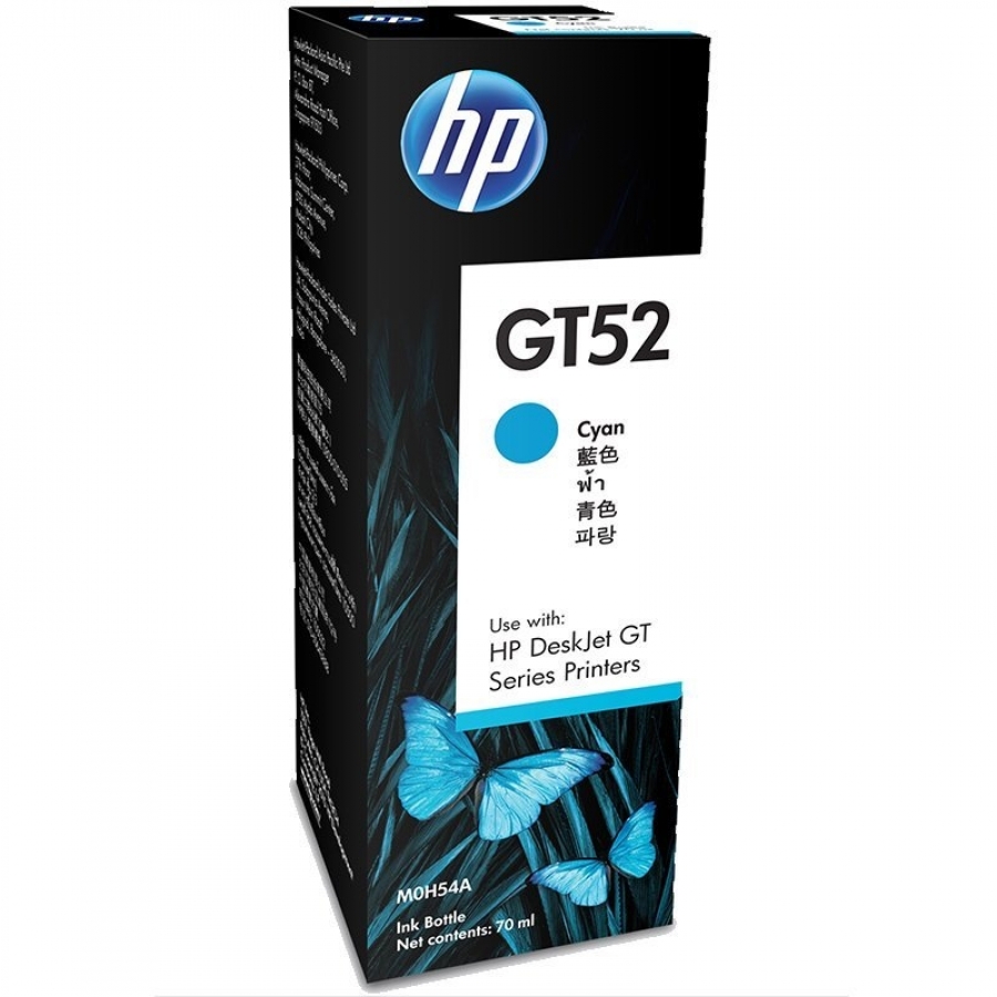HP GT52 Cyan (M0H54AE)