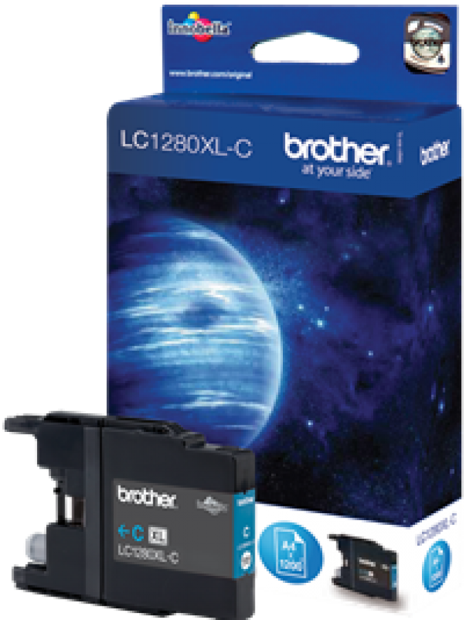Ink cartridge Brother 1280XLC Cyan (LC1280XL-C)