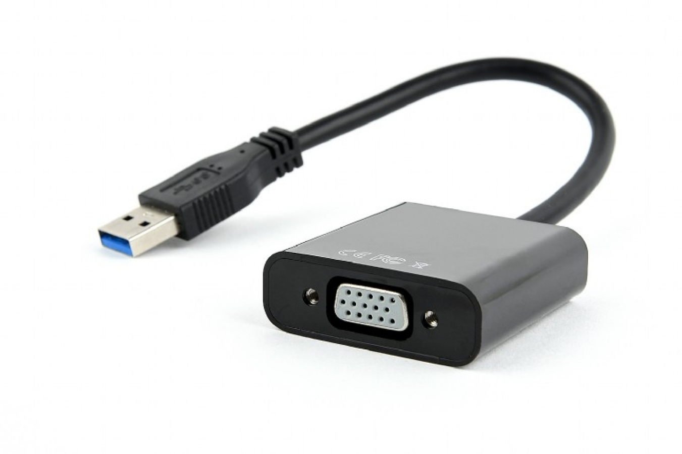 Gembird Adapter USB 3.0 Male - VGA Female Full HD (AB-U3M-VGAF-01)