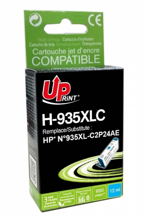 UPrint HP 935XL Cyan (H-935XLC-UP)
