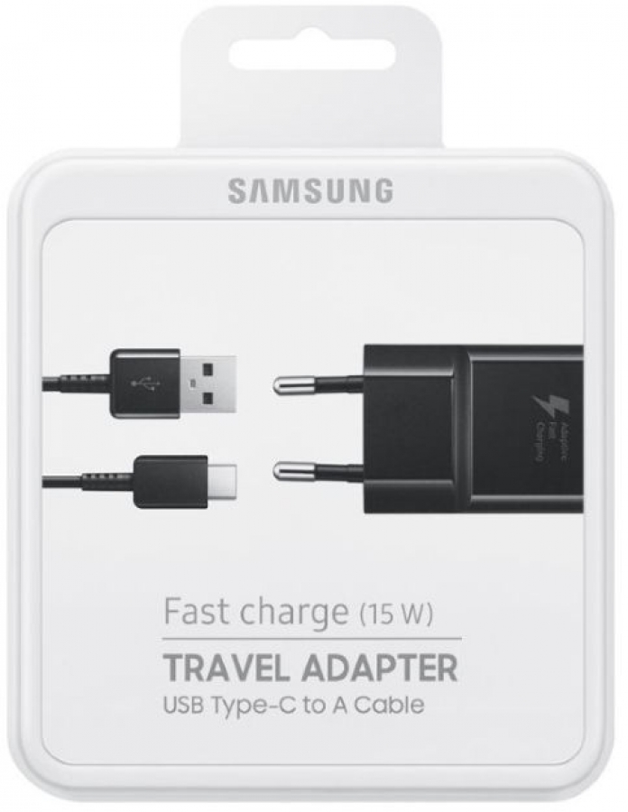 Samsung Adaptive Fast Type-C Charger Black (EP-TA20EBECGWW)