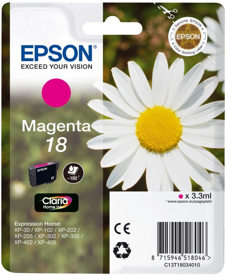 Epson T1803 Magenta (C13T18034012)