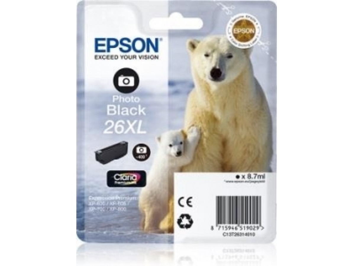 Epson T2631 Black (C13T26314012)