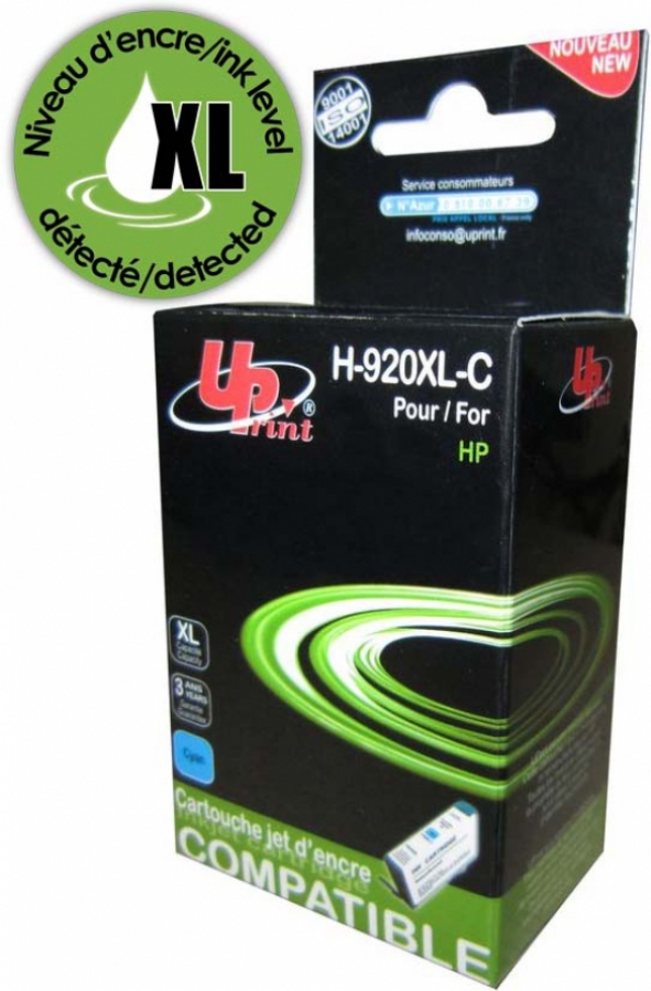 Ink cartridge UPrint HP 920XLC Cyan (H-920XL-C-UP)