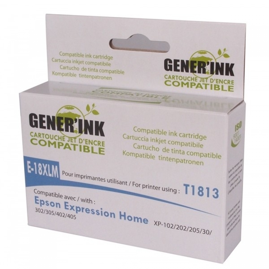 Tintes kārtridžs Generink Epson E-18XL Magenta (E-18XLM-GI)