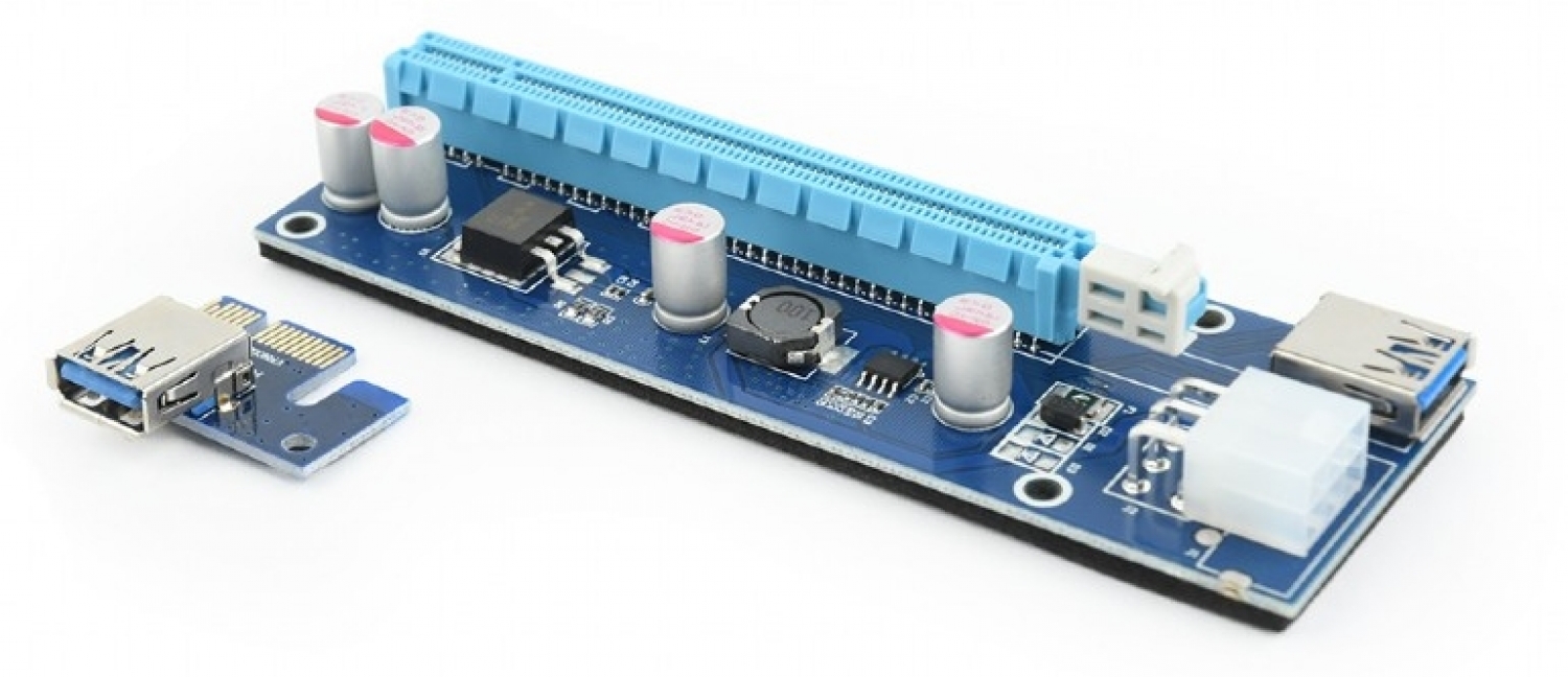 Gembird PCI Express Riser Card 6pin Power (RC-PCIEX-03)