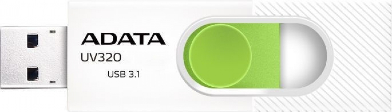 A-Data UV320 64GB White/Green (AUV320-64G-RWHGN)