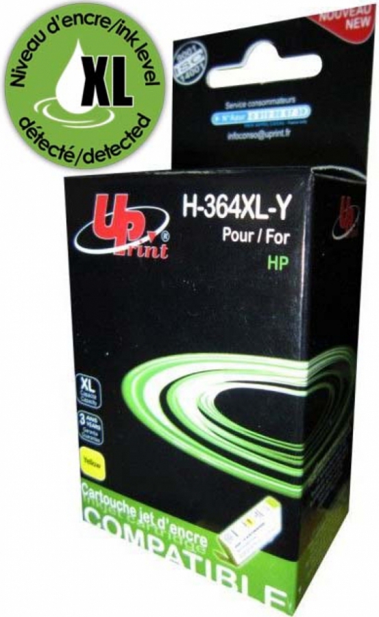 Ink cartridge UPrint HP 364XLY Yellow (H-364XL-Y-UP)