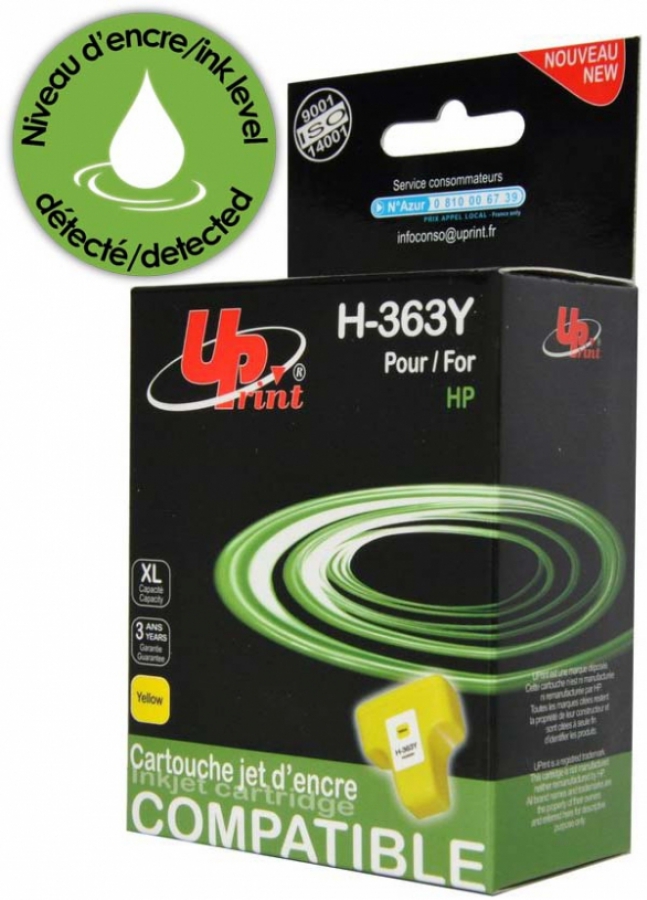 Ink cartridge UPrint HP 363Y Yellow (H-363Y-UP)